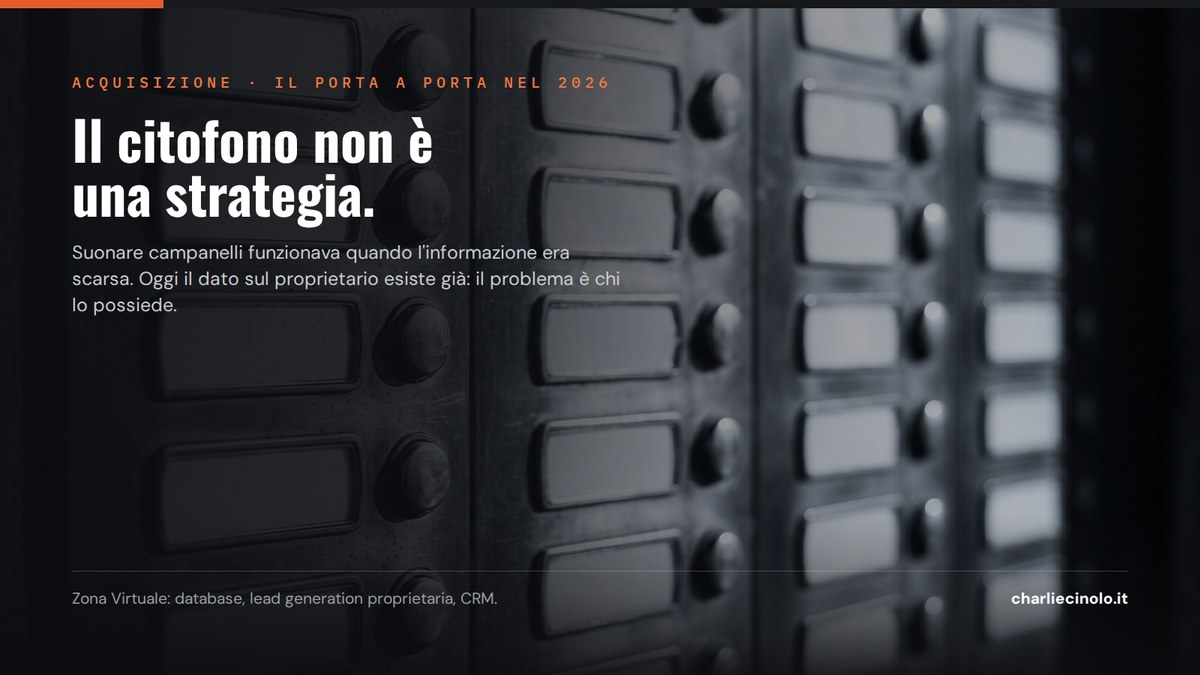 Suonare campanelli nel 2026: strategia vincente o umiliazione?